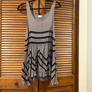 Free people Lace and voile slip dress. Size S